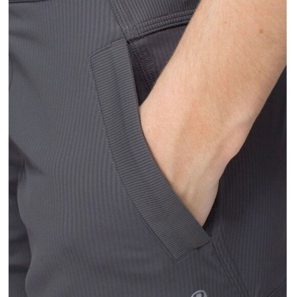 Lululemon Beyond the Studio Cropped Pants | Soot Light (Gray) | Size 2 - Picture 14 of 16